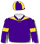 PURPLE, GOLD YOKE AND ARMBANDS, QUARTERED CAP