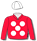 RED, WHITE POLKA DOTS AND CAP