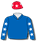 ROYAL BLUE, WHITE STARS SLEEVES, RED AND WHITE STARS CAP