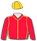 RED, GOLD SEAMS AND CAP