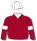 MAROON, WHITE ARMBANDS AND CAP