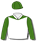 WHITE, GREEN YOKE, SLEEVES AND CAP