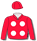 RED AND WHITE SPOTS