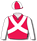 Red, white sleeves & crossed sashes, red & white quartered cap