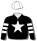 BLACK, WHITE STAR, HOOPED SLEEVES, WHITE CAP