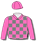 PINK, GREY CHECK