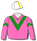 PINK, GREEN VEE AND CHEVRON ARMBANDS, WHITE CAP, GREEN AND YELLOW STRIPE