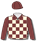 BROWN AND CREAM CHECKS