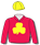 RED, YELLOW SHAMROCK AND CAP