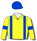 YELLOW, BLUE BRACES, ARMBANDS AND CAP
