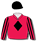 RED, BLACK DIAMOND, STRIPED SLEEVES AND CAP