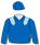 ROYAL BLUE, PALE BLUE EPAULETTES