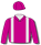 Cerise,french grey braces & cerise cap