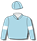 PALE BLUE, WHITE ARMBANDS