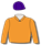 ORANGE, PURPLE CAP