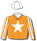 ORANGE, WHITE STAR, STRIPED SLEEVES AND CAP