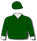 DARK GREEN, SILVER CARBINE THOROUGHBREDS LOGO AND CUFFS, LOGO ON SLEEVES AND CAP
