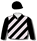 BLACK, GREY DIAGONAL STRIPES