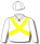 WHITE, YELLOW CROSSED SASHES
