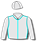 SILVER, AQUA SEAMS, CLOUD 9 LOGO