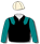 BLACK, TEAL STAR EPAULETTES AND SLEEVES, CREAM CAP