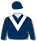 NAVY BLUE, WHITE V, NAVY BLUE CAP