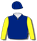 DARK BLUE, YELLOW SLEEVES