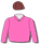 Pink, brown cap