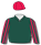 DARK GREEN, RED STRIPED SLEEVES, RED CAP