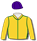 GOLD, GREEN SEAMS, PURPLE CAP