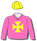 PINK, YELLOW MALTESE CROSS AND CAP