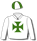 WHITE, GREEN MALTESE CROSS, QUARTERED CAP
