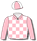 PINK, WHITE CHECKS, QUARTERED CAP