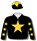 BLACK, GOLD STAR, STARS SLEEVES, STAR CAP