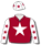 MAROON, WHITE STAR, WHITE AND MAROON STARS SLEEVES, WHITE AND MAROON STAR CAP