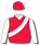 RED, WHITE SASH AND SLEEVES, RED STARS