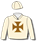 Cream, chocolate Maltese cross (back and front) cream cap