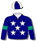 Navy blue, gold stars (b&f), emerald green armbands, navy blue & gold quartered cap