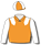 ORANGE, WHITE EPAULETTES AND SLEEVES, QUARTERED CAP
